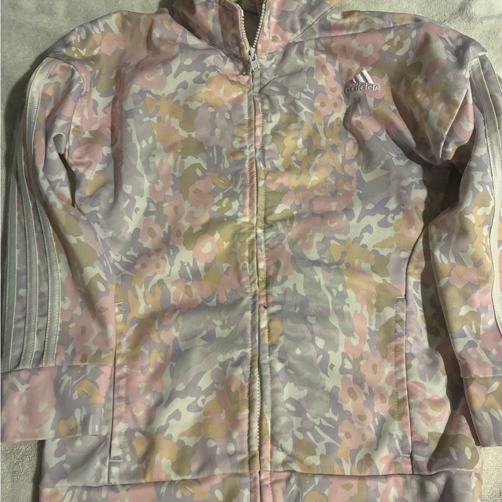 Adidas Kids' Pastel Camo Hoodie